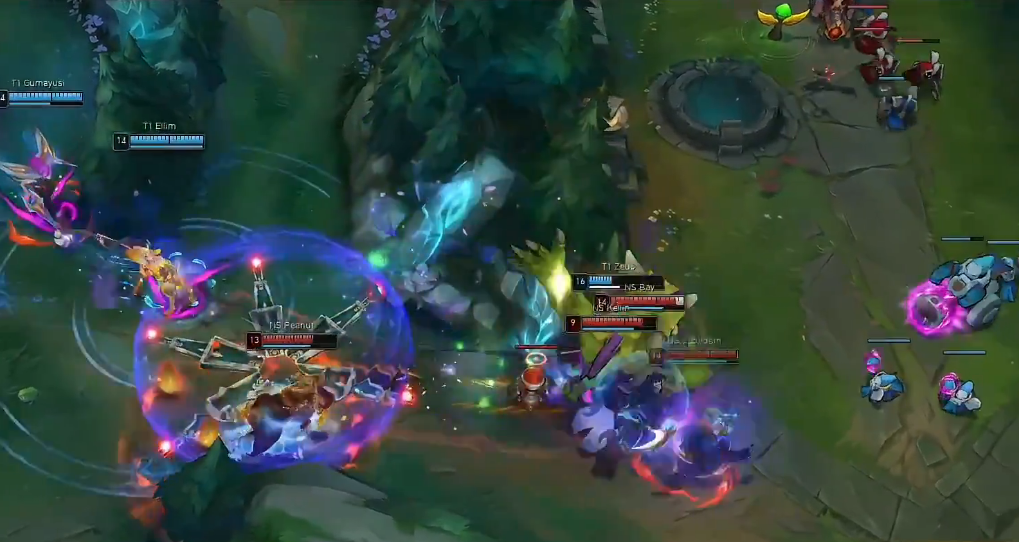 NS血洗G2，Zeus关键团战开团秒人宿命之战2025世界赛，留下经典瞬间的简单介绍